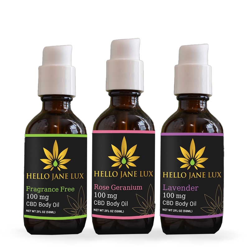 100mg 3 pack CBD Body Oil